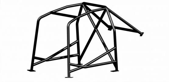 [Track] BMW E30 – 4 DOOR – ROLL CAGE (6 POINT) BOLT IN