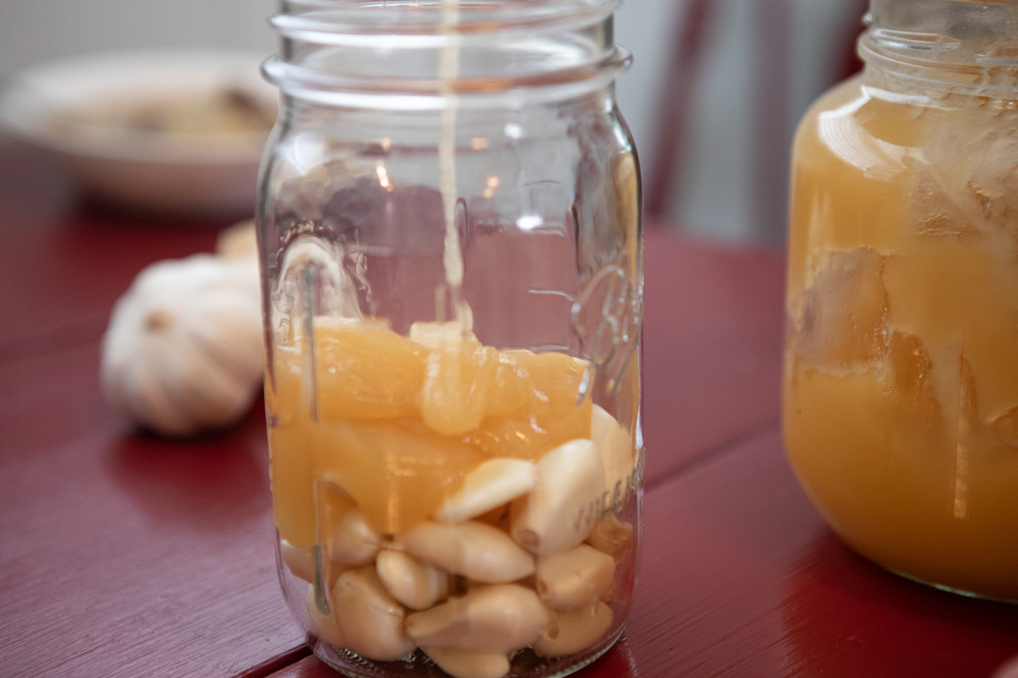 Honey Fermented Garlic