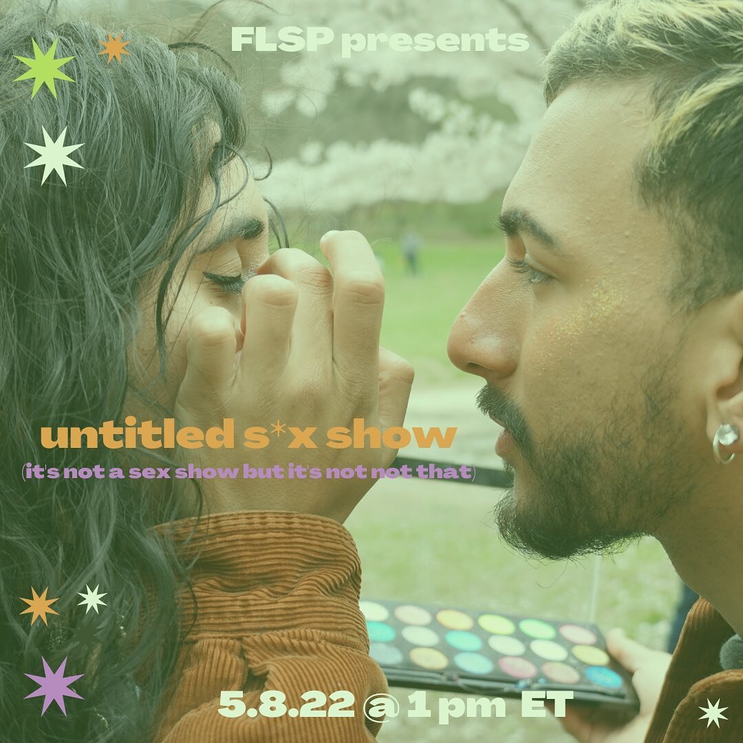 Did you forget about us??? Welllllll, we're back! And excited to announce Fresh Lime's first devised piece: untitled s*x show!! (LINK IN BIO!)

untitled s*x show, conceived by Zahra Budhwani, is an anthology of scenes exploring the relationship betwe