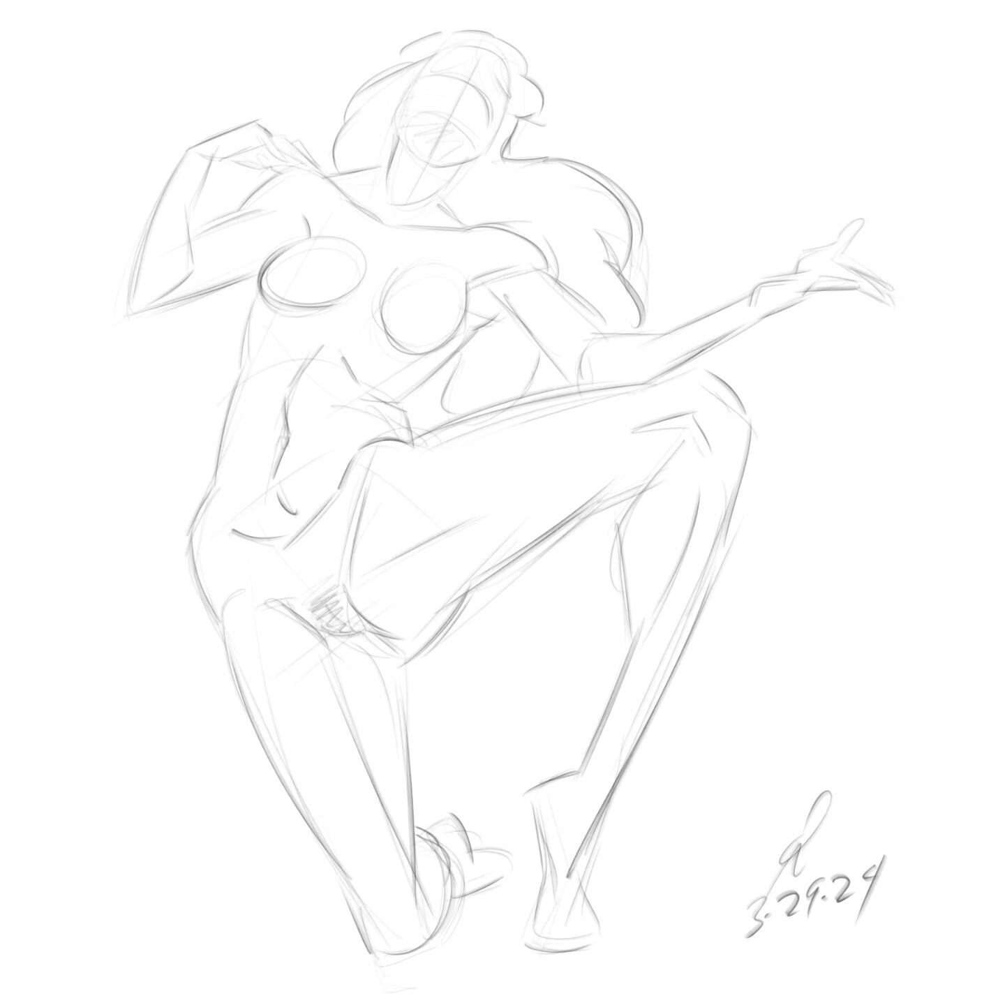 Short poses of @sofiaartmodel during her first self hosted session. Fantastic poses from start to finish from Sofia. #drawing #drawfromlife #lifedrawing #digitalart #sketches #sketch #photoshop