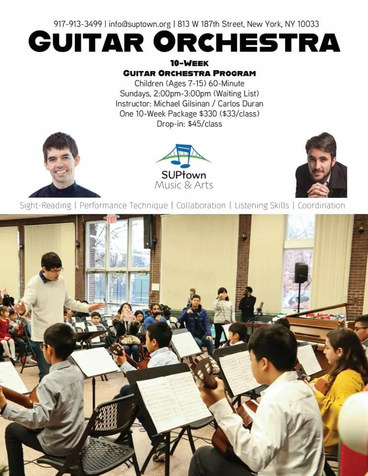 Guitar Orchestra for Children (Ages 7-15) at SUPtown NYC