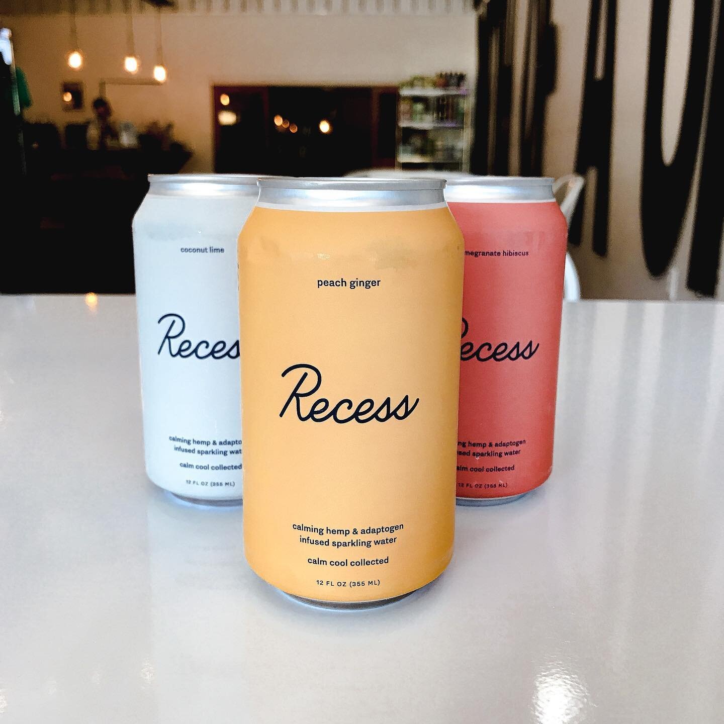 New product alert ✨

Recess is a sparkling water infused with hemp and adaptogens, made with real fruit ingredients and no fake stuff.

Leaves you feeling calm, cool, and collected. 😌 @takearecess 

Open till 2pm #DoGoodThings