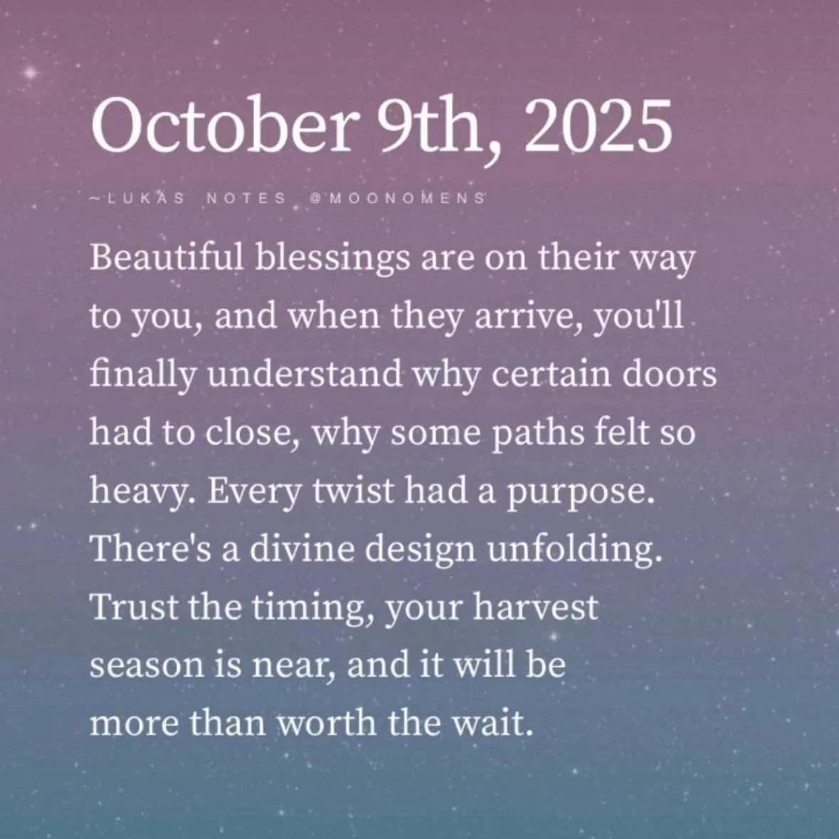 Trust the divine design. 🩵✨