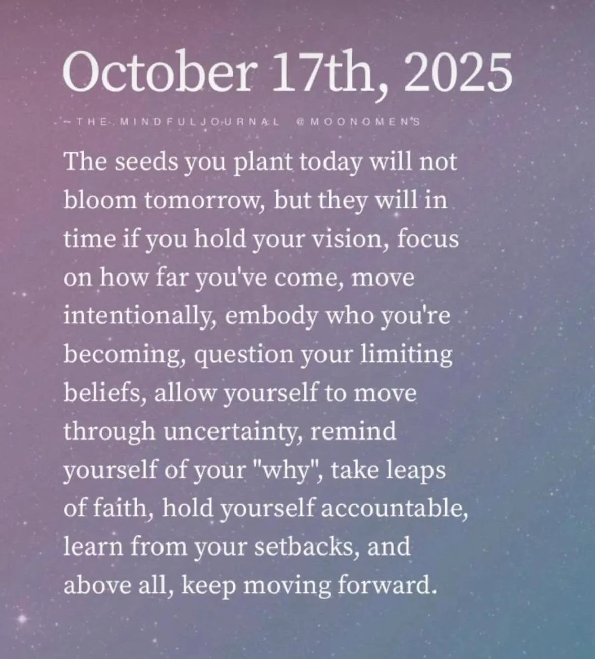 Plant those seeds today! 🙌🩵✨