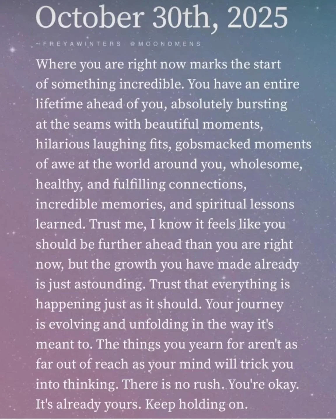 You&rsquo;re okay! 🩵✨🩵