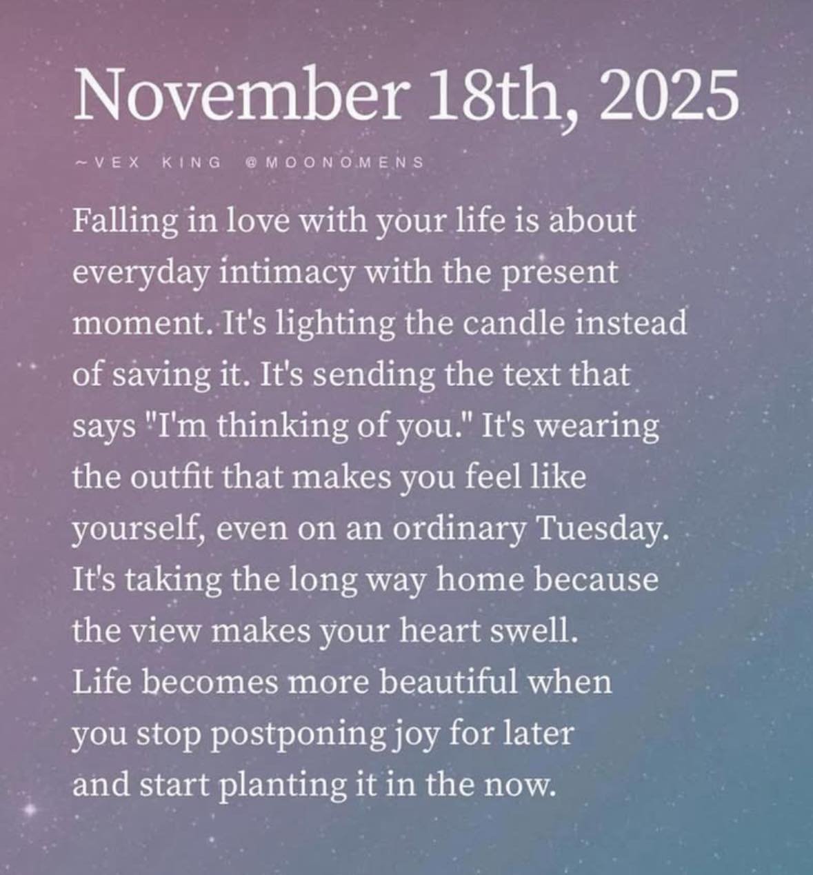 Be present. 🩵✨
Be present now. 🩵✨