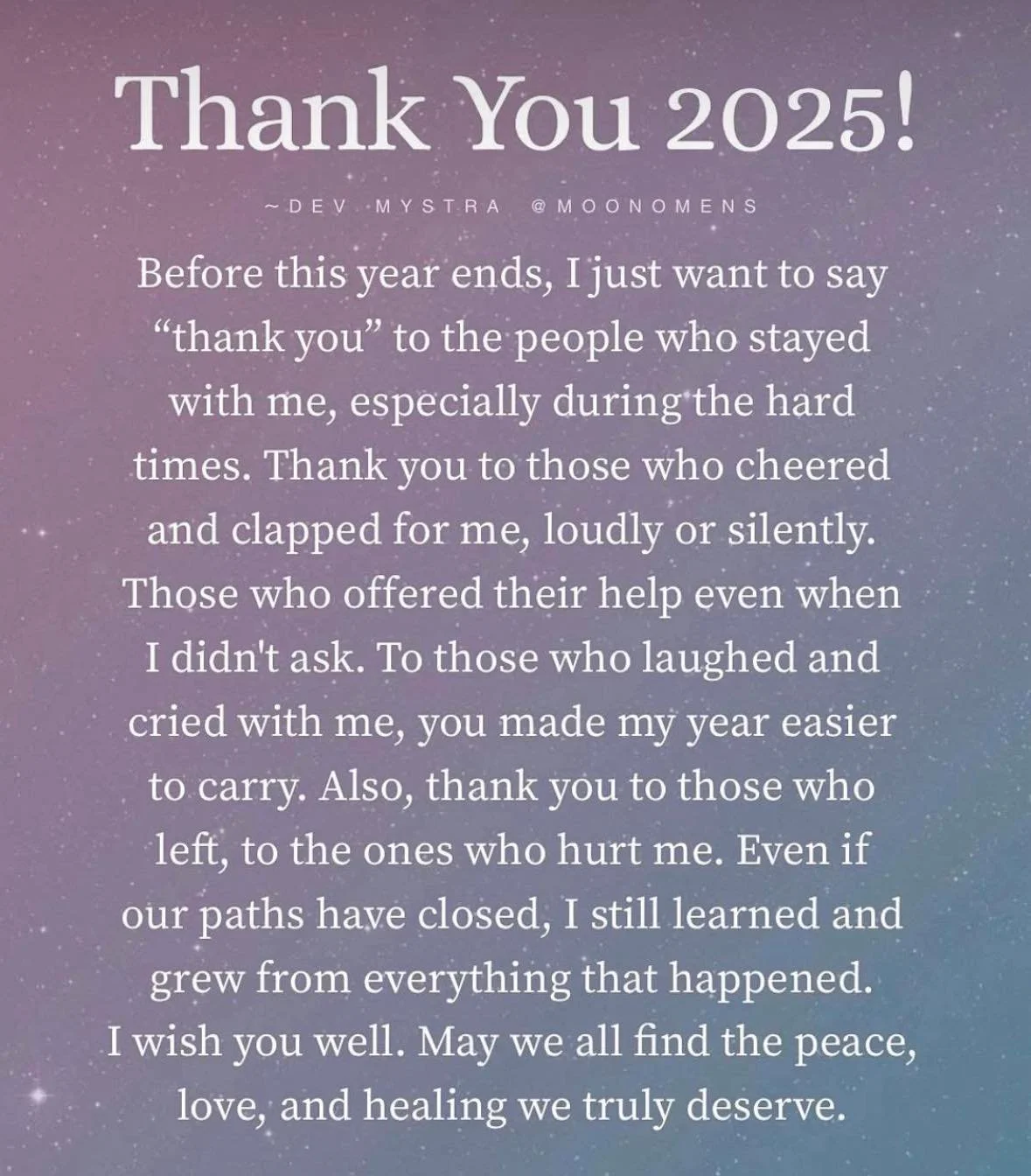 Happy new year! 🩵✨