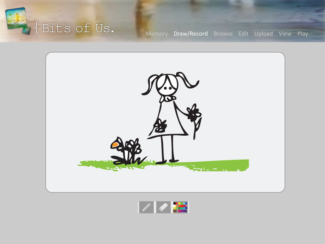 Your film can include an image you draw from memory.