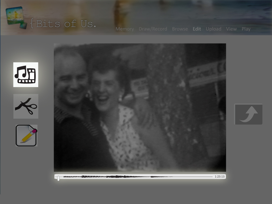 Link your new audio track to your video clip.