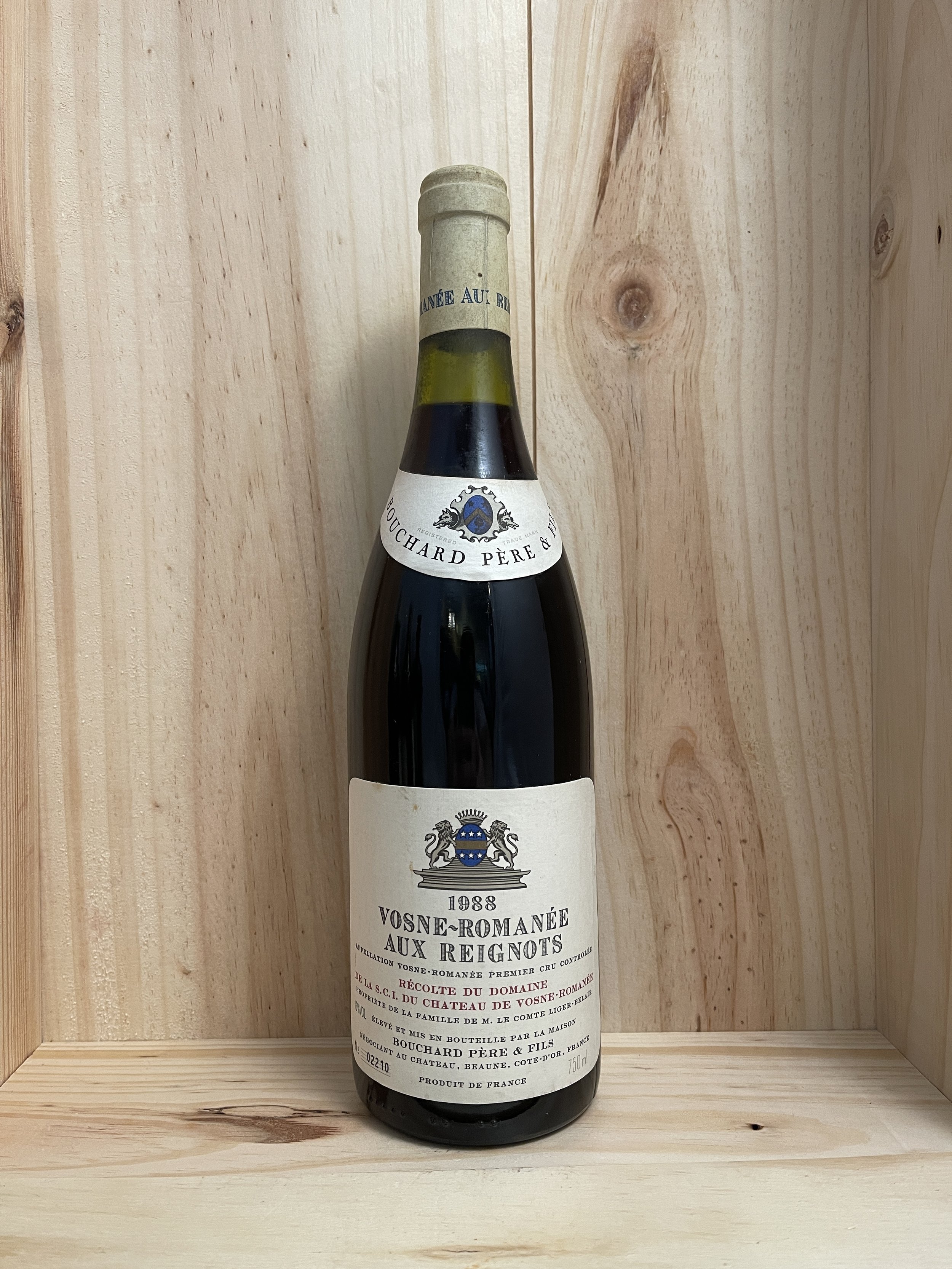 Bouchard Pere & Fils Vosne-Romanee 1er Cru Aux Reignots 1988 — E  