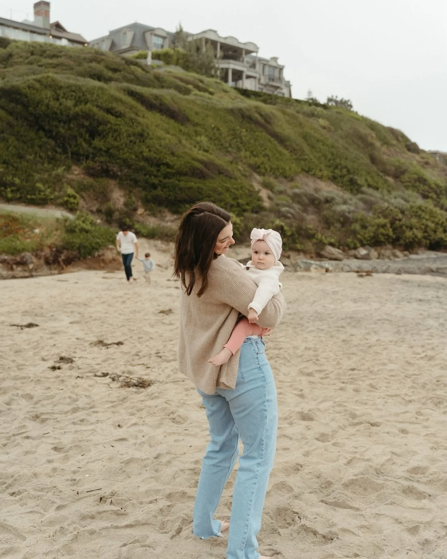 Arnold Family - Corona del Mar. Love this sweet family and the chilly beach morning we shared together. I love documenting your days.