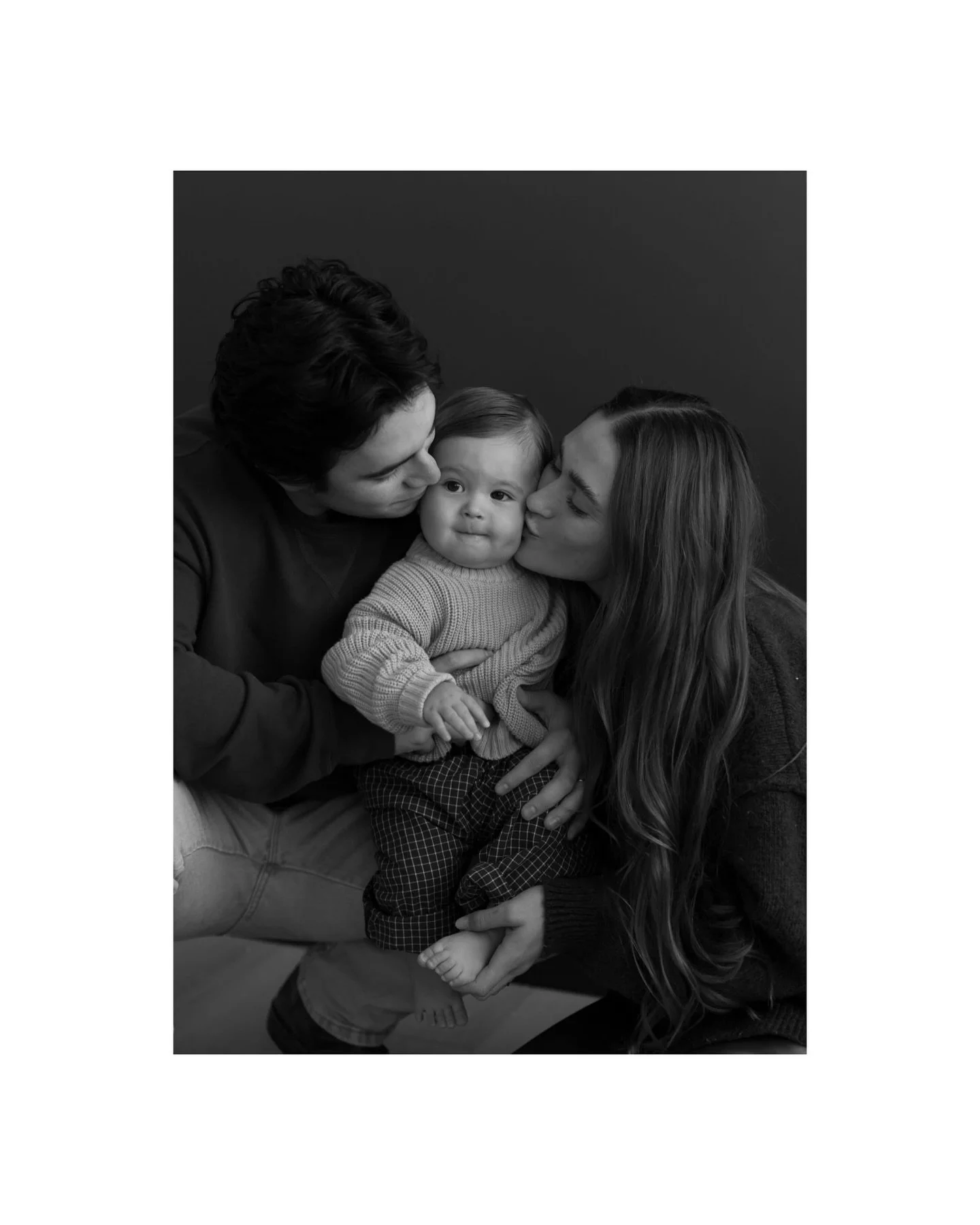 Such a sweet studio session with these guys - don&rsquo;t let the cold season hold you back from family pictures. The New Year represents renewal, growth, and fresh beginnings for your family. Photos taken at this time naturally capture togetherness,