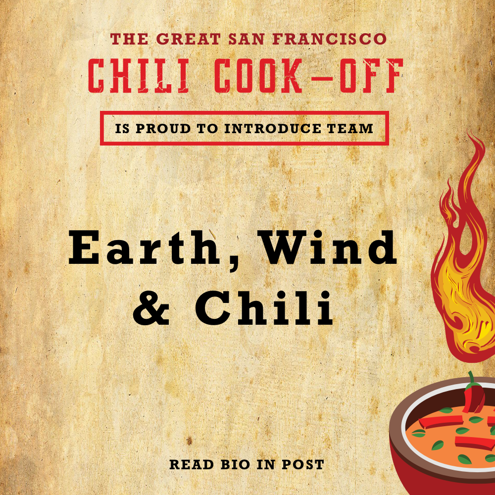 Introduction We are a groovy, fun-loving family who gets a kick out of cooking together while enjoying 70's rock. We'll spare the crowd from our rendition of "Rapper's Delight" by the Sugar Hill Gang. What do you love most about chili? Mostly that it tastes good and keeps us regular. How long have you been perfecting this recipe? Does it have a name? Roughly 20 years in the making. We call it "Mighty Fine Chili." What got you into cooking? Initially, a paycheck. What do you have that the other contestants don’t? Good chili. Also, dignity and self-respect. What’s your team’s motto? What could possibly go wrong? Anything else we need to know? This is our first time competing as a family in a Chili Cook-Off. Got talked into it by one of the kids, who probably needs more planned activities this summer. :)