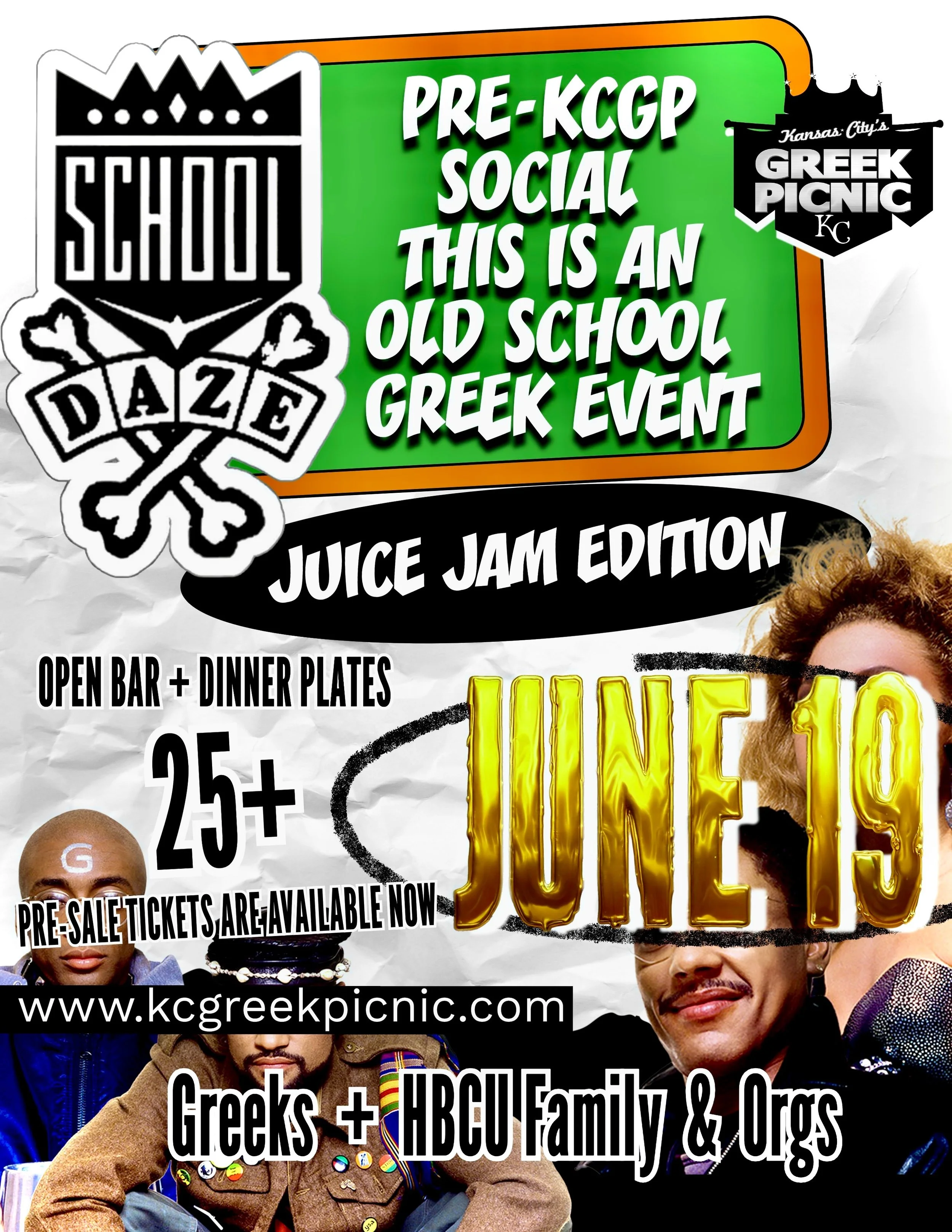 Save the Date - School Daze - Juice Jam Scholarship Fundraiser