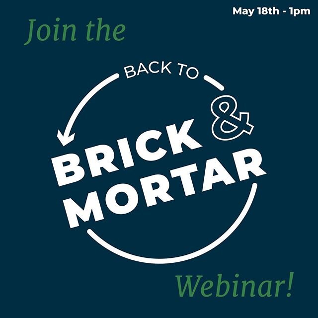 Announcing the Back to Brick &amp; Mortar Webinar! 
The lead author of the guidebook, &amp;Access founder Bobby Boone, will review essential tips in detail. He will be joined by Lily Hamburger of Detroit Economic Growth Corporation and Dominique Berc