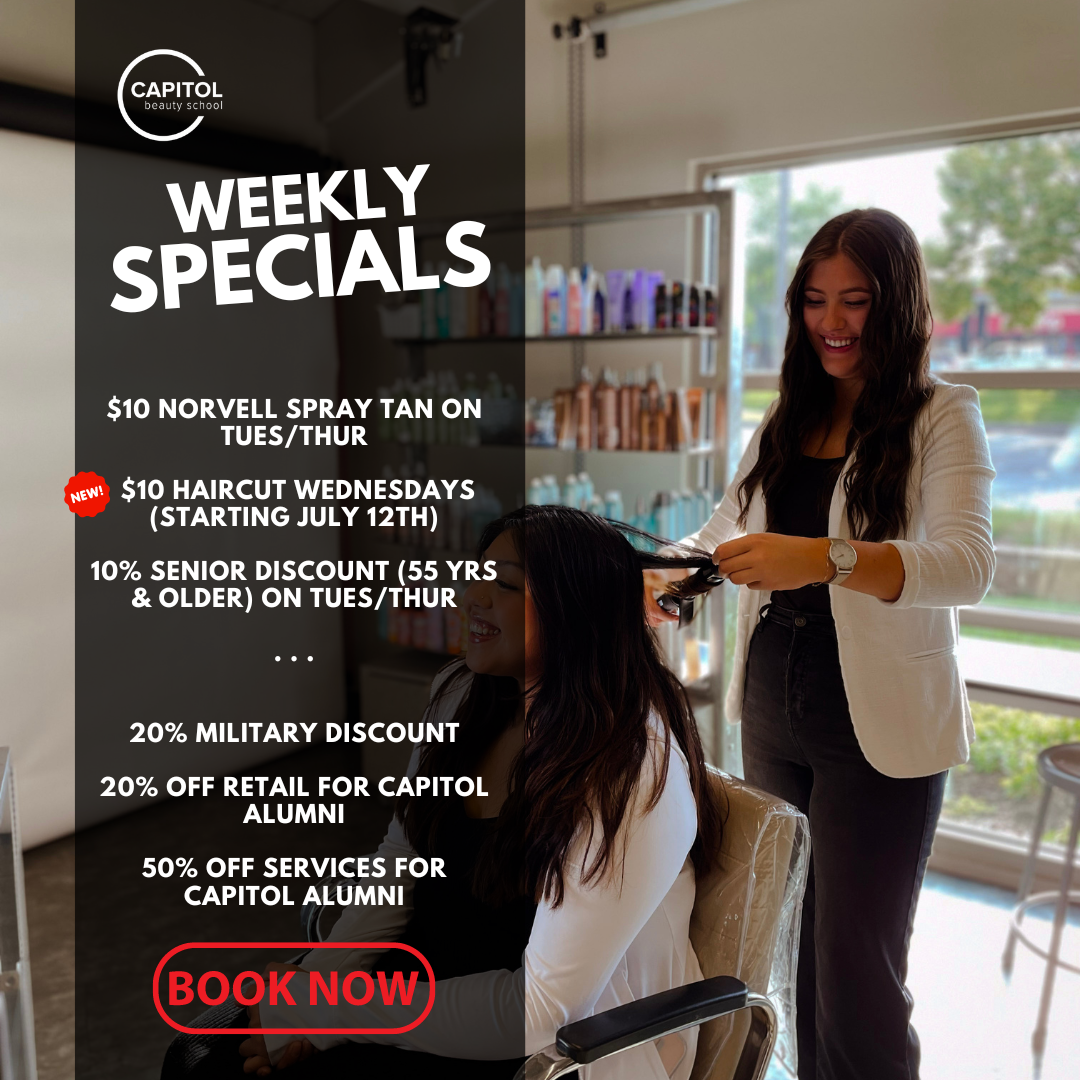 Student Salon — Capitol Beauty School
