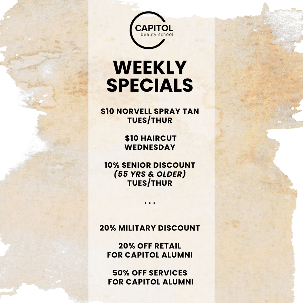 Student Salon — Capitol Beauty School