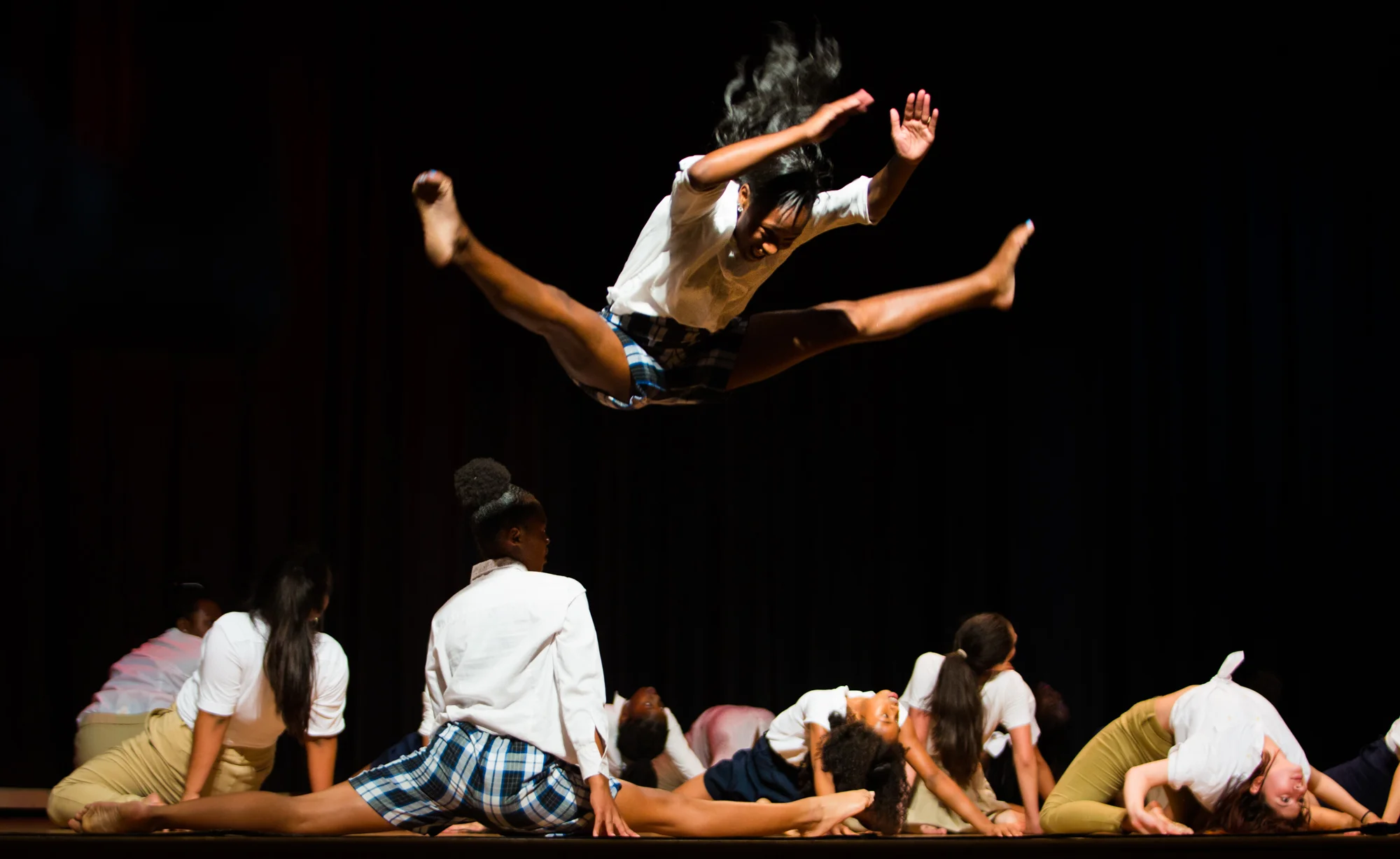Community Arts Partnership, High School Dance at Dorsey High School, Los Angeles