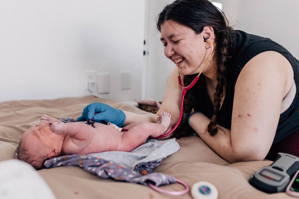 calgary registered midwife home birth