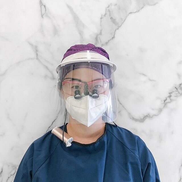 Can you guess which BLVDH team member is hiding underneath all this PPE? Swipe to see if you're right!