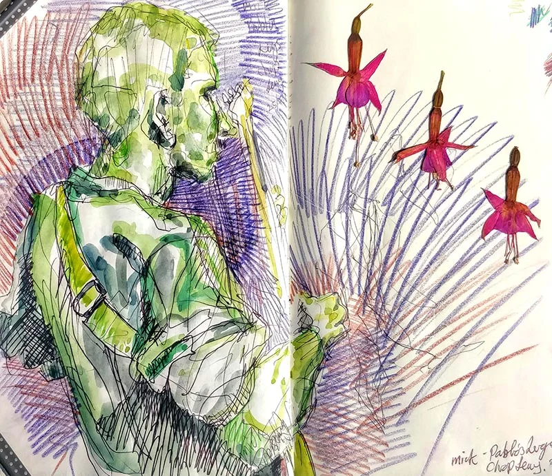 'Mick ft. Fuchsias'
