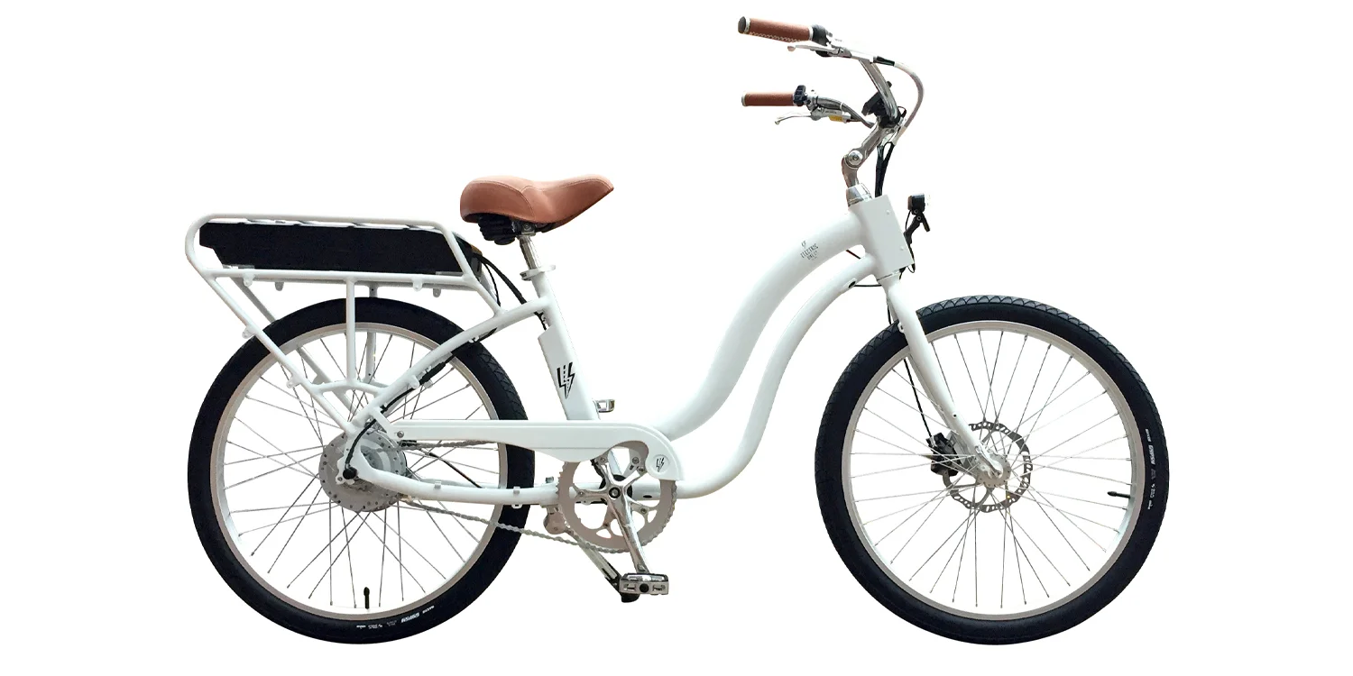 Electric Bike Company Model S electric bike review Dreamy step thru beach cruiser that’s built