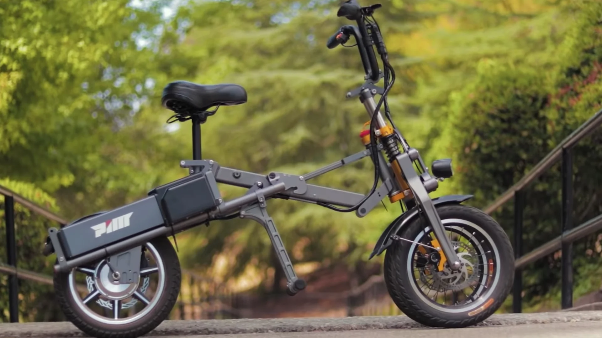 mylo folding electric tricycle scooter