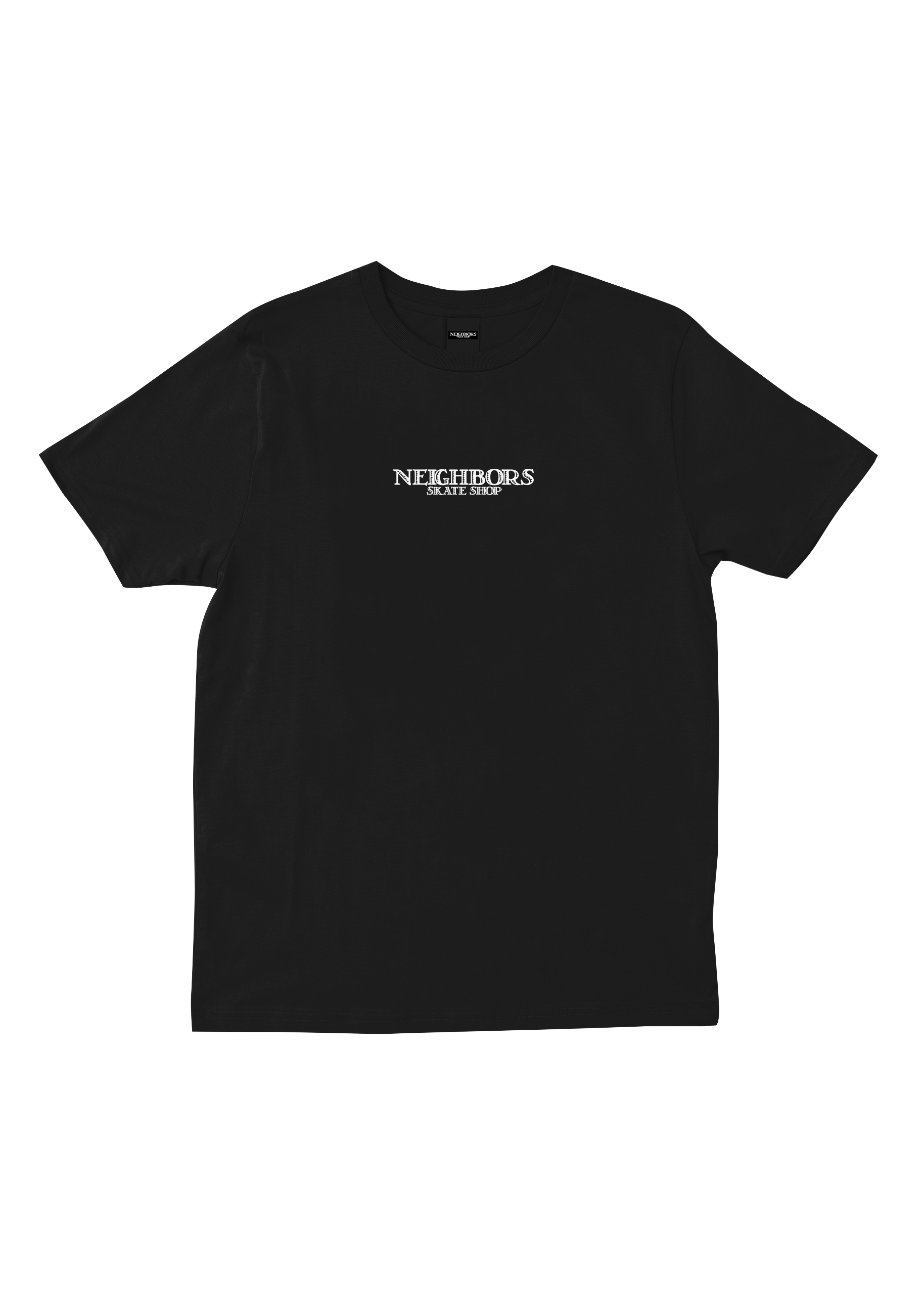 Heritage Logo T-Shirt Black — Neighbors Skate Shop | South Central LA ...