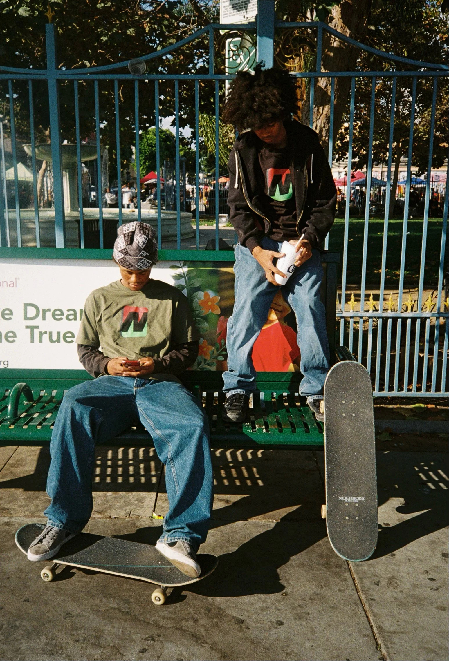 Hero T-Shirt - Kai &amp; Serv - Bus Stop - Crenshaw