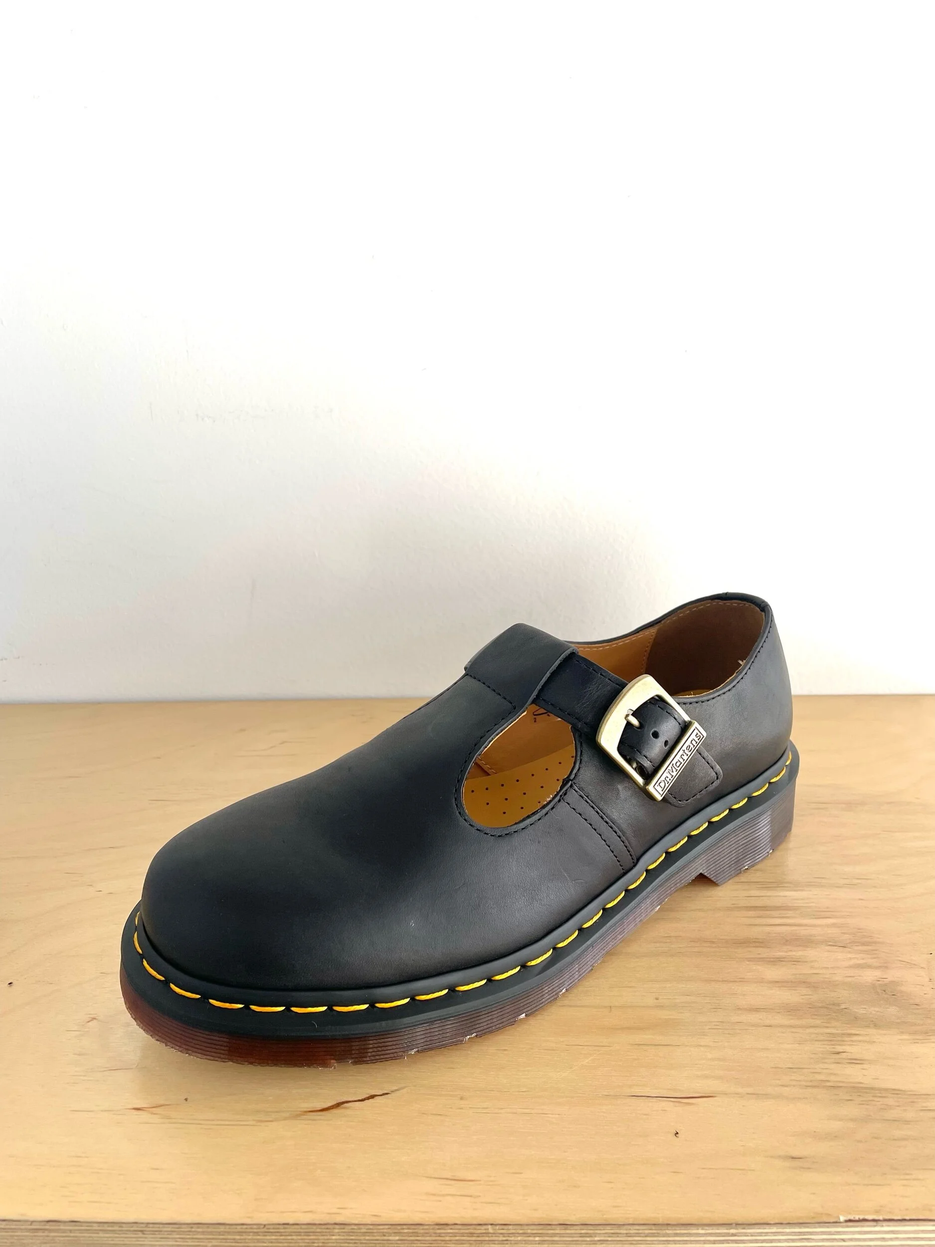 Dr Martens T Bar Shoe Black Neighbors Skate Shop South Central LA Skateboarding Brand Retailer