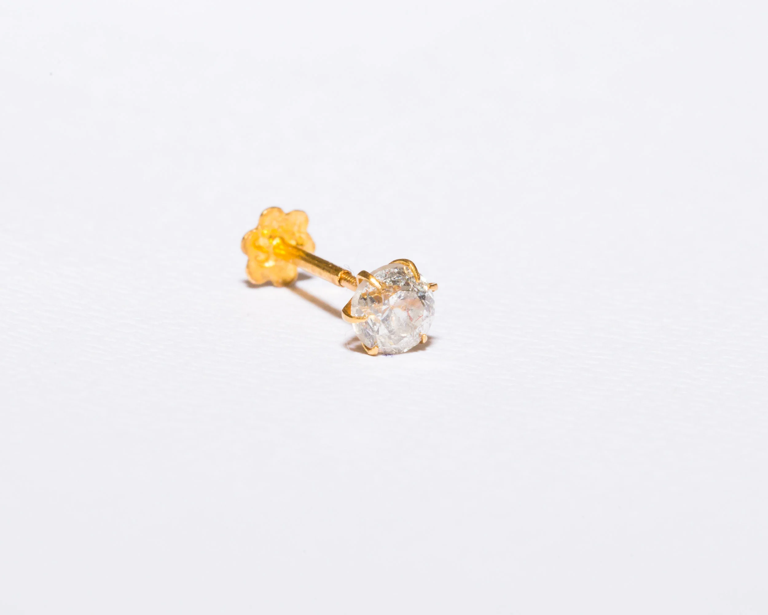 Diamond Nose Ring Style #8