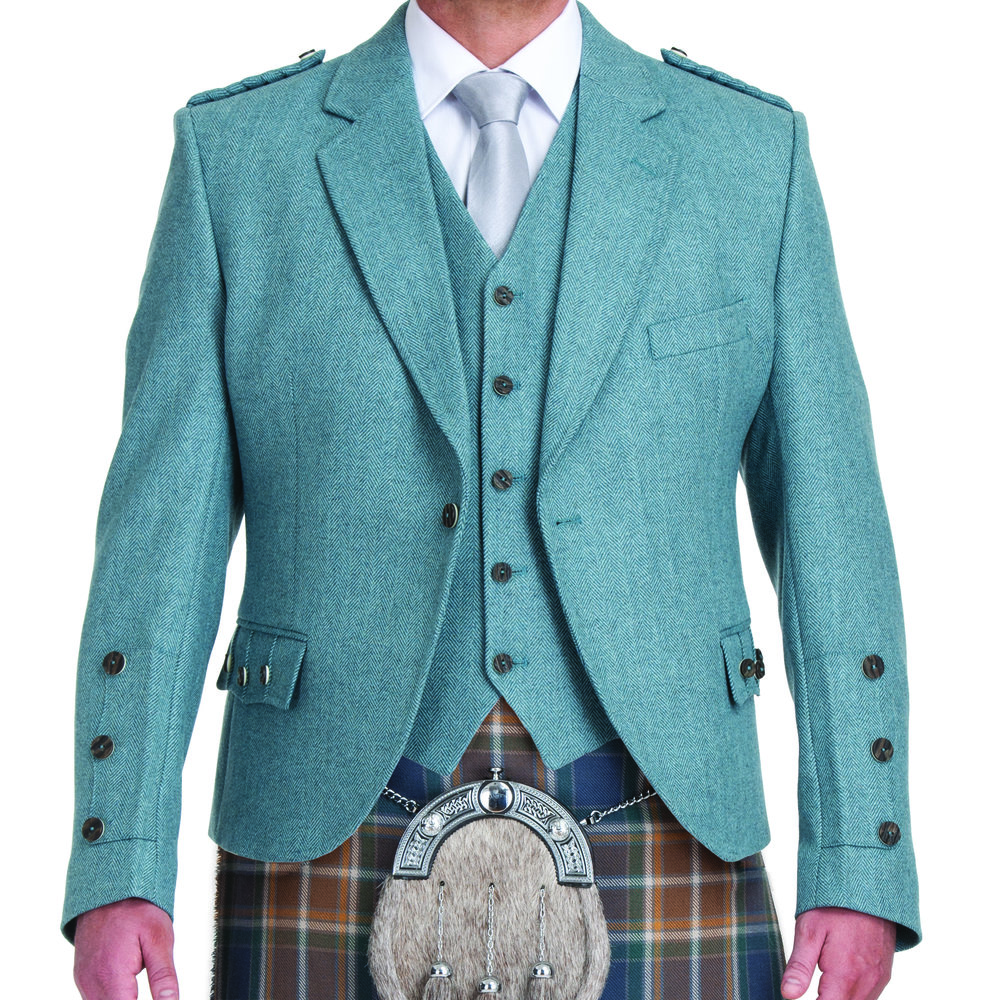 Lovat Blue Tweed from Slanj Kilts