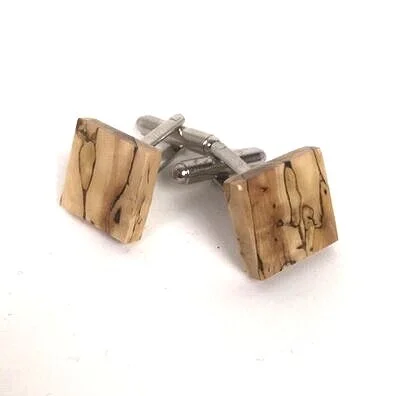 Cufflinks: Natural Heathergems Cufflinks from Slanj Kilts