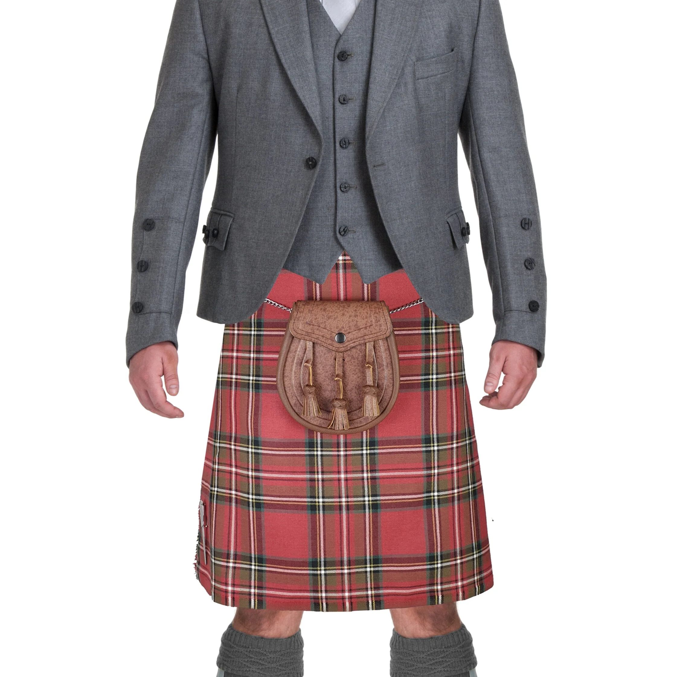 light grey kilt