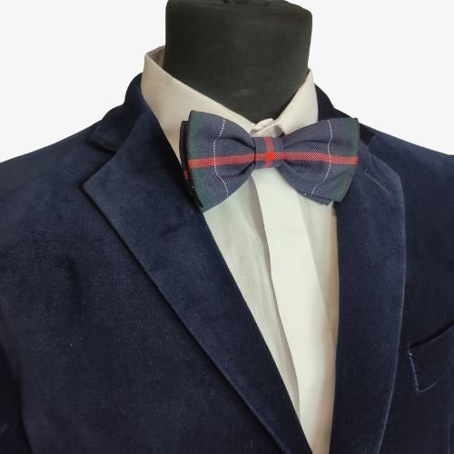 Ready Made Suits: Navy Blue Velvet Evening Jacket from Slanj Kilts