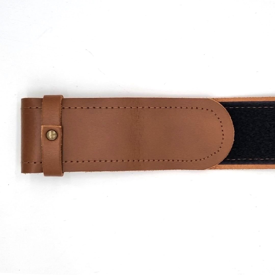 Belts: Brown Leather Kilt Belt from Slanj Kilts