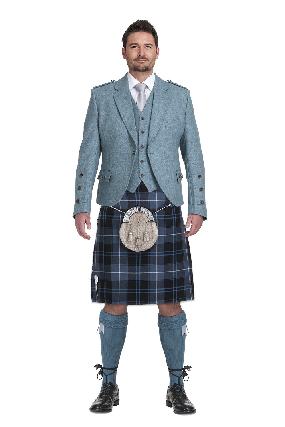Ancient Patriot with Lovat Blue Jacket