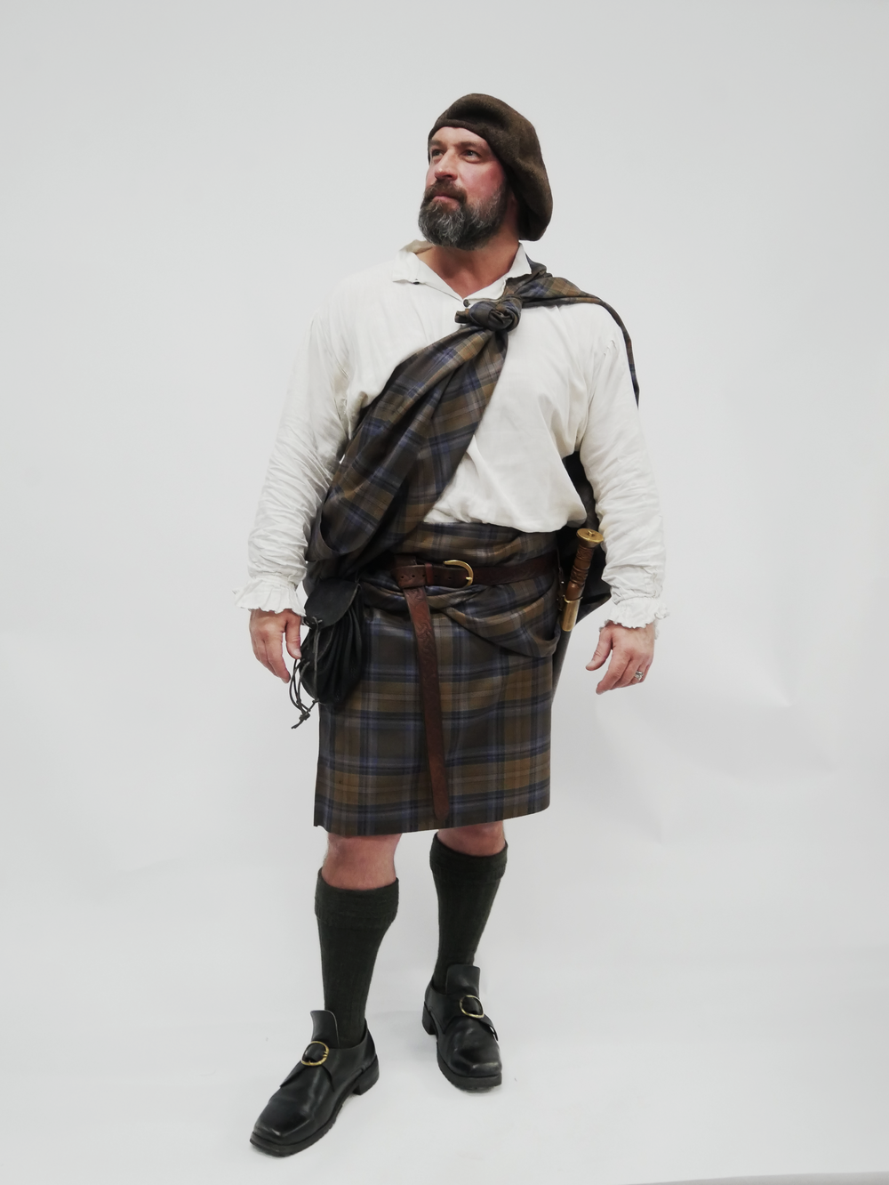 House of Edgar Hebridean Mediumweight Great Kilt from Slanj Kilts
