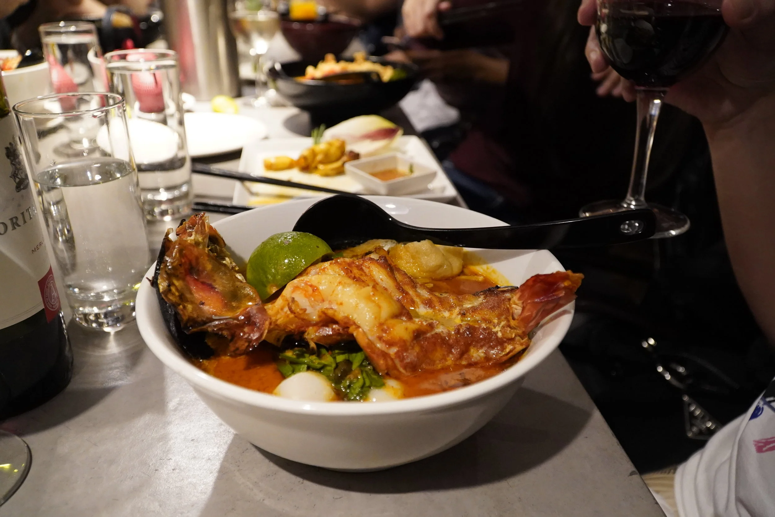 Friday Night Dinner at Malaysian Restaurant