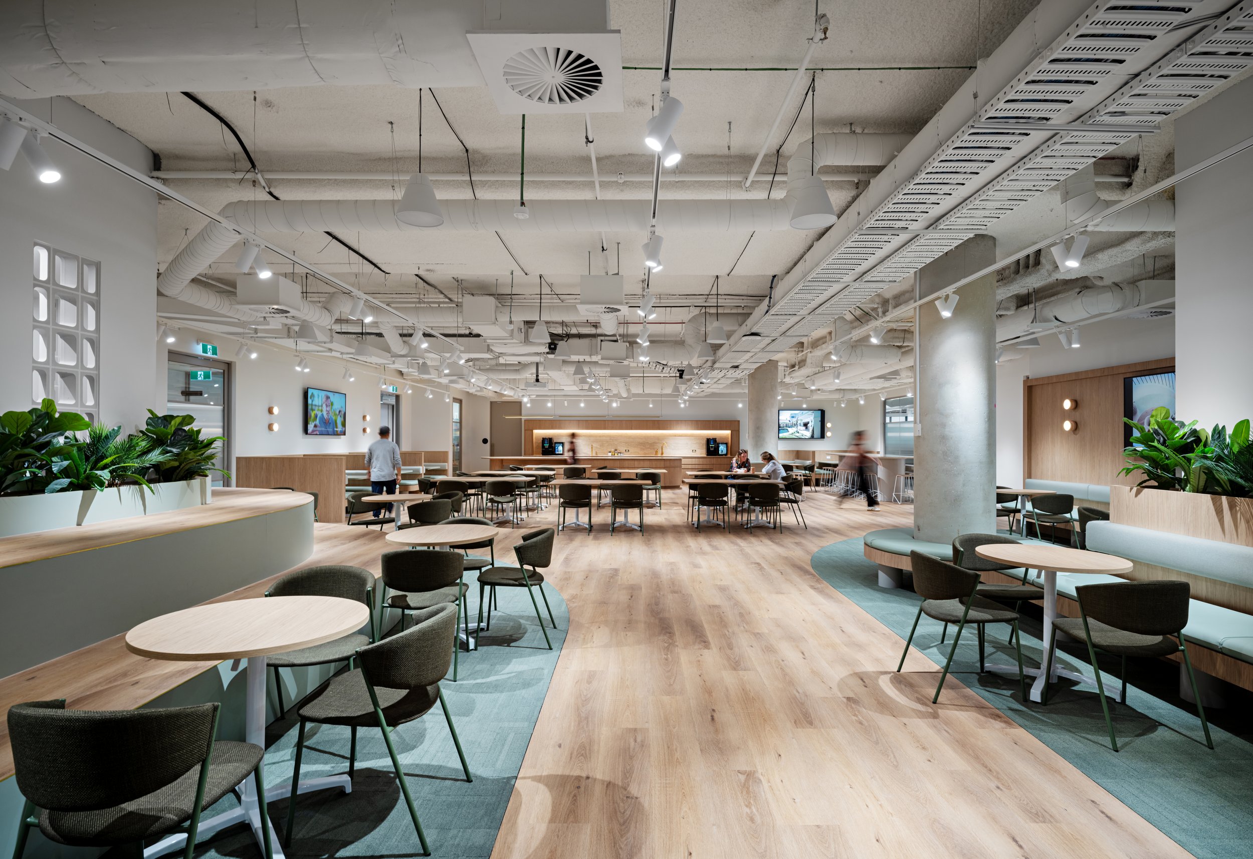 Central 'Town Hall' breakout space