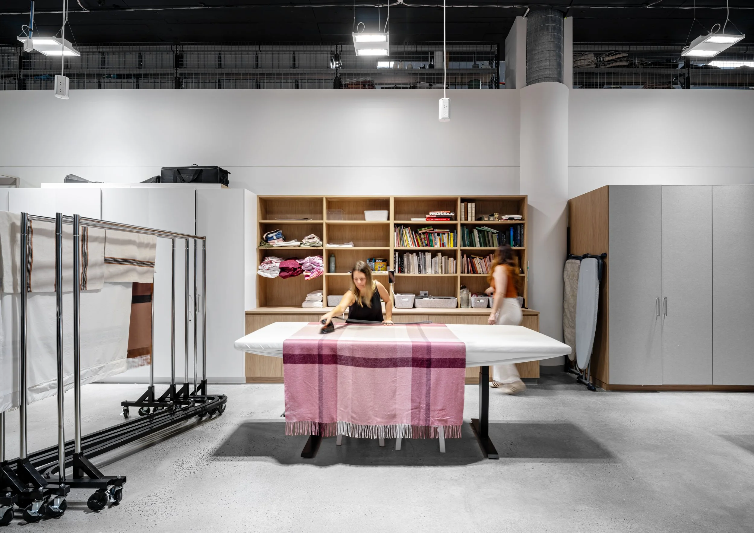  Staging preparation area 