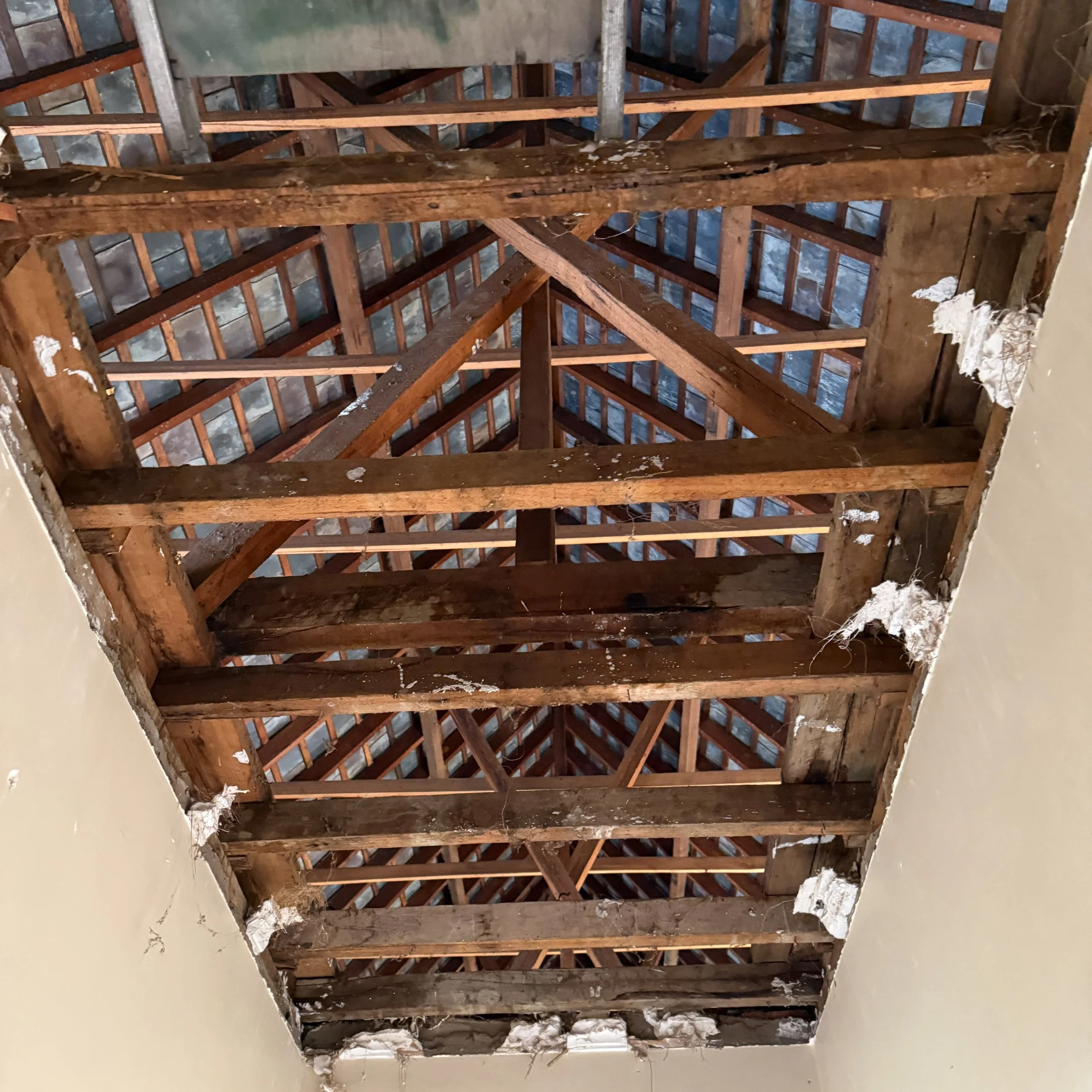  Original roof timber and tiles 