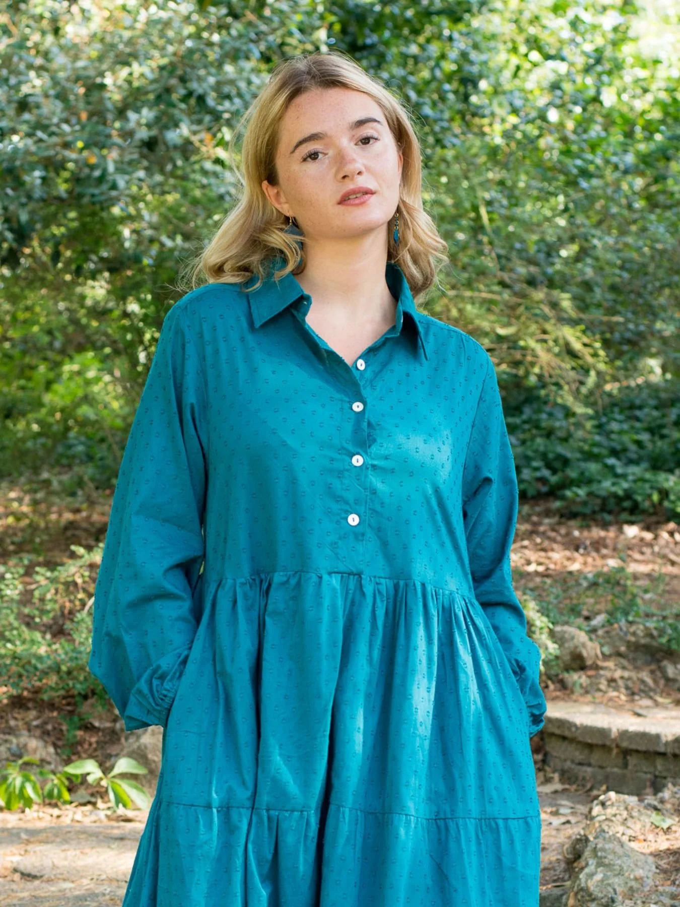 sustainable-teal-cotton-shirt-dress.jpg
