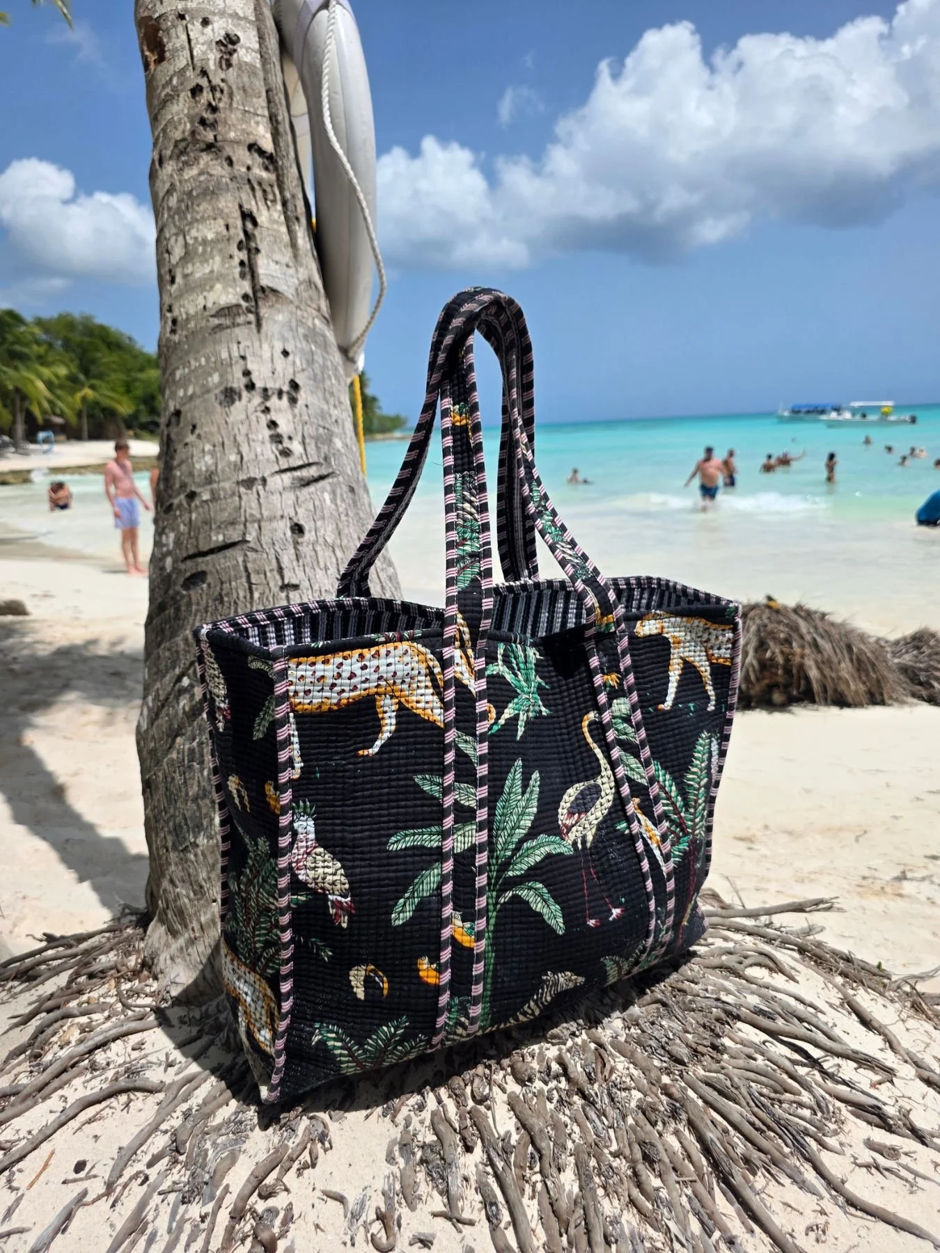 Jaipuri Quilted Large Tote Bag