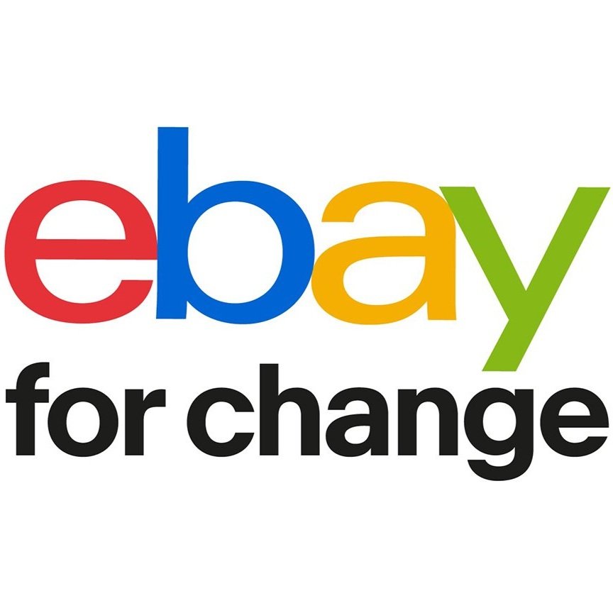 ebay for change logo