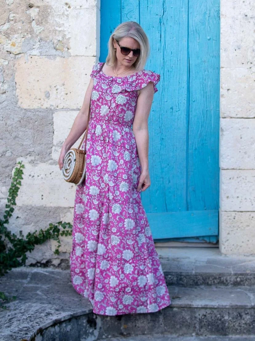 Eco-friendly 100% Organic Cotton Oversized T-Shirt Dress - London Map main image 1