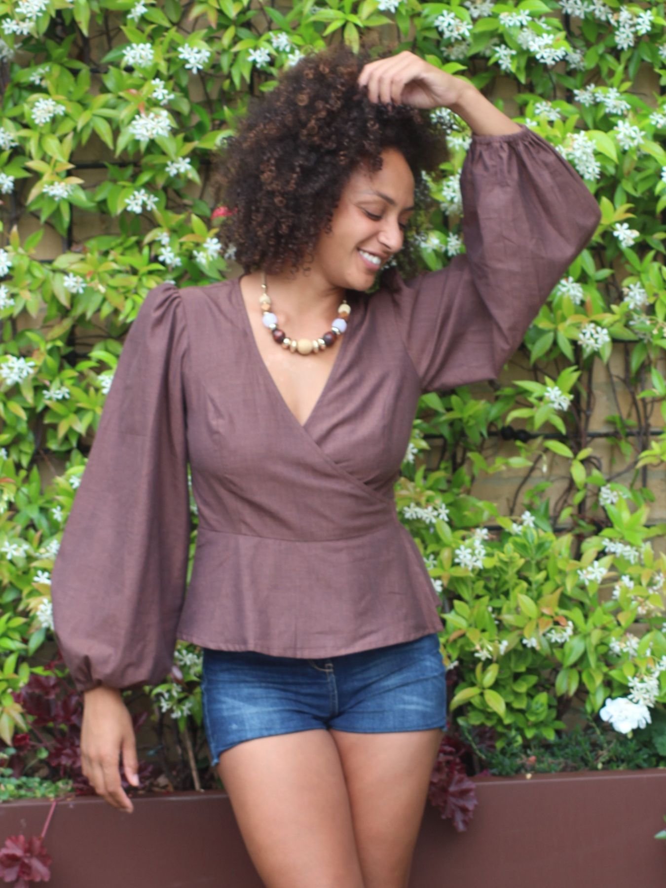 Sustainable and Ethical Tops UK | Organic cotton Fair Trade wrap