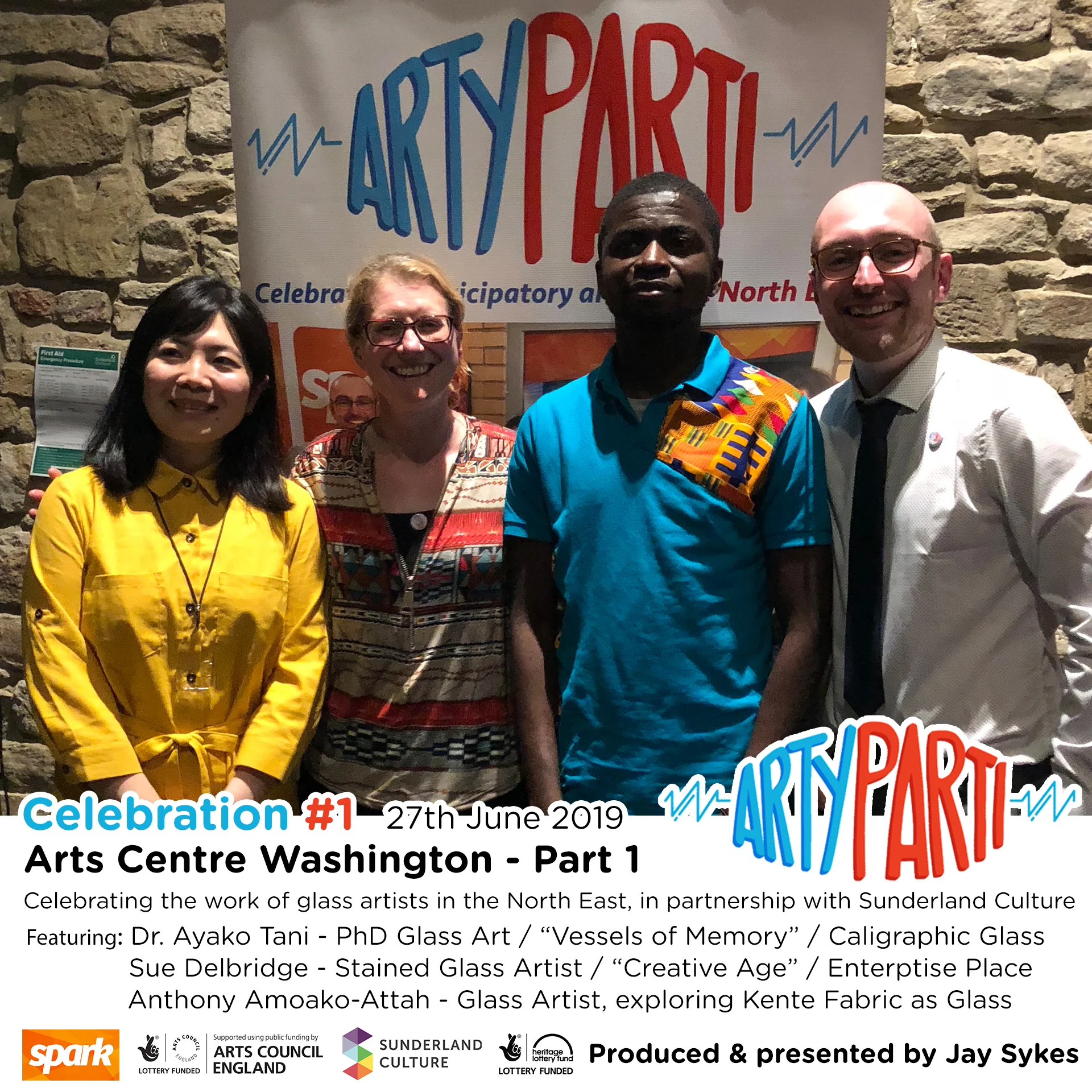 Celebration 1 - Arts Centre Washington part 1