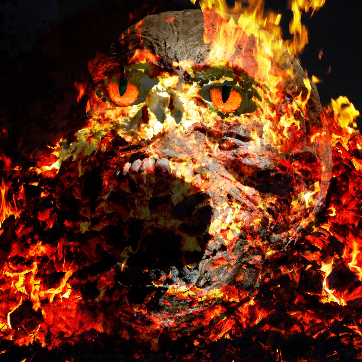 “Banshee” by Odette Johnson, a.k.a. “Museleon. “And the nee naw nee naw for sirens ends up in my mind as being a screaming banshee, which is something that I've created, which hopefully will be out at some time. So it's looking at the world... I loo…