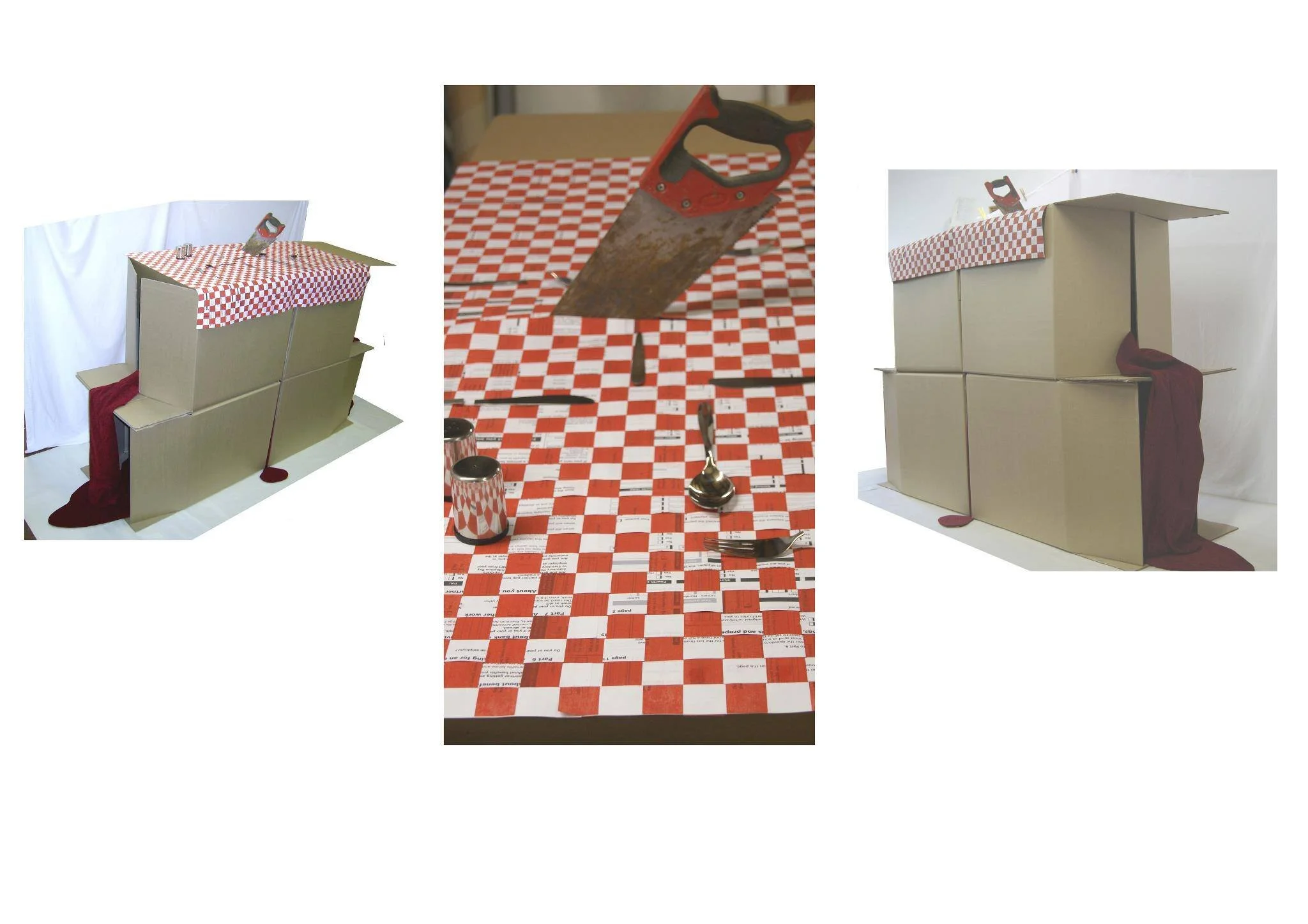 “The Grand Illusion” - Barrie West, 2014, mixed media